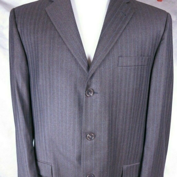 Stunning Mens BURBERRY Suit Pinstriped & Polished